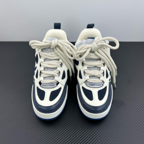 Louis Vuitton LV Skate Sneaker Marine White - Imagem 7