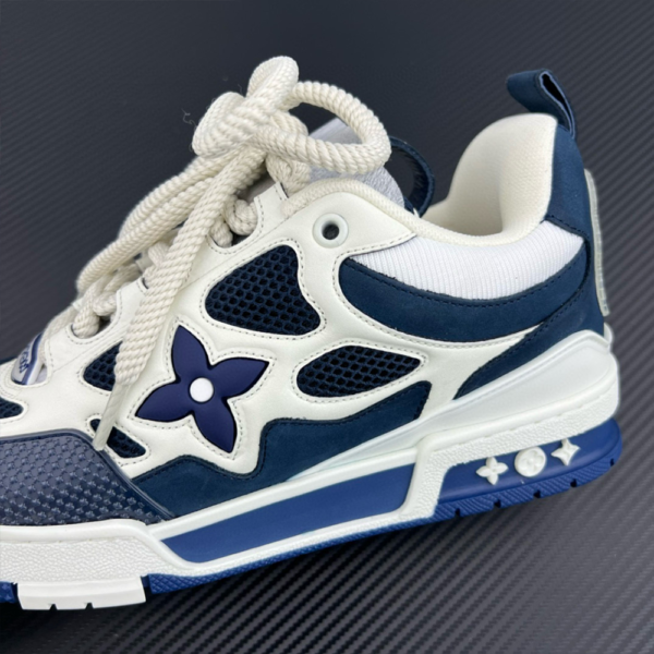 Louis Vuitton LV Skate Sneaker Marine White - Imagem 5