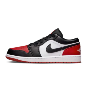 Air Jordan 1 Low "Bred Toe”