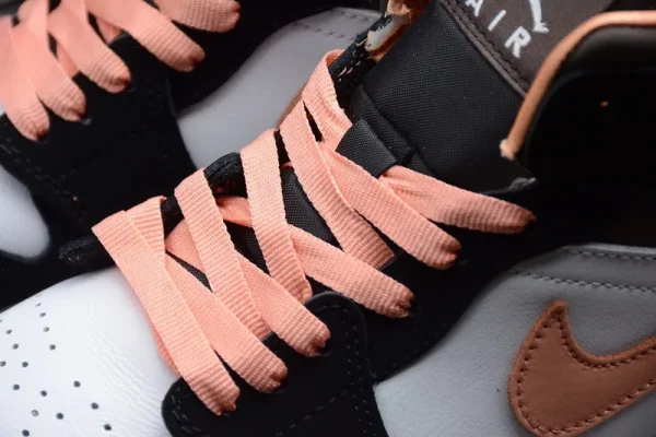 Air Jordan 1 Mid "Peach Mocha" - Imagem 8
