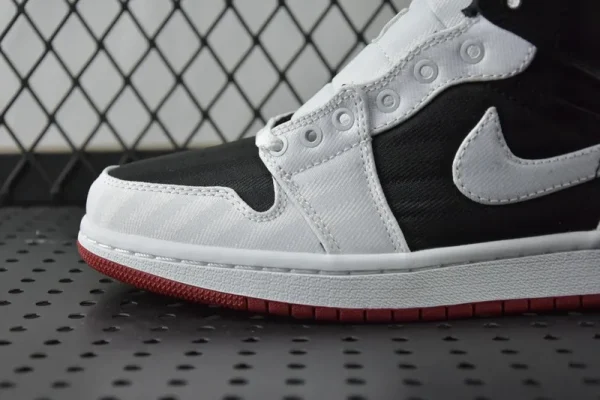Air Jordan 1 Mid SE Utility "White/ Black/ Gym Red" - Imagem 7