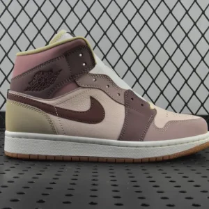 Air Jordan 1 Mid SE "Dark Pony Smoky Mauve"