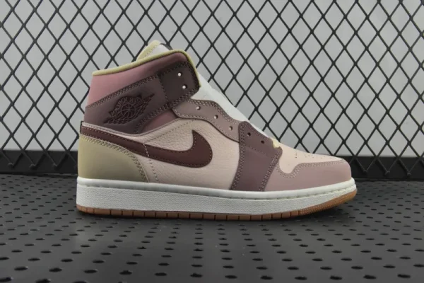 Air Jordan 1 Mid SE "Dark Pony Smoky Mauve"