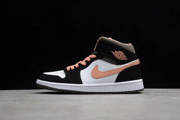 Air Jordan 1 Mid "Peach Mocha" - Imagem 9