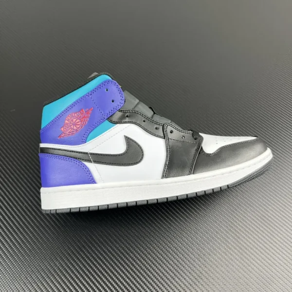 Air Jordan 1 Mid SE "Bright Concord/True Red"