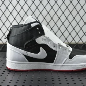 Air Jordan 1 Mid SE Utility "White/ Black/ Gym Red"