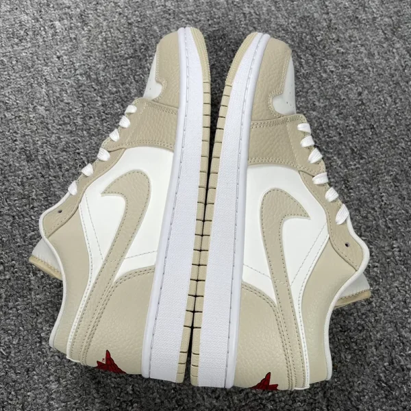 Air Jordan 1 Low "Sail/Rattan" - Imagem 4