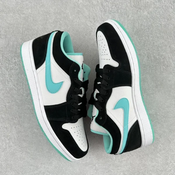 Air Jordan 1 Low "White/Black/Teal - Imagem 2