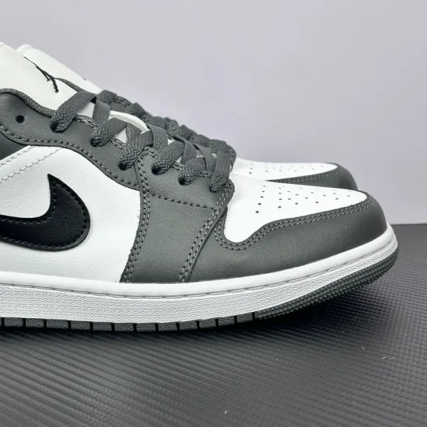 Air Jordan 1 Low "Dark Grey/White/Black" - Imagem 9