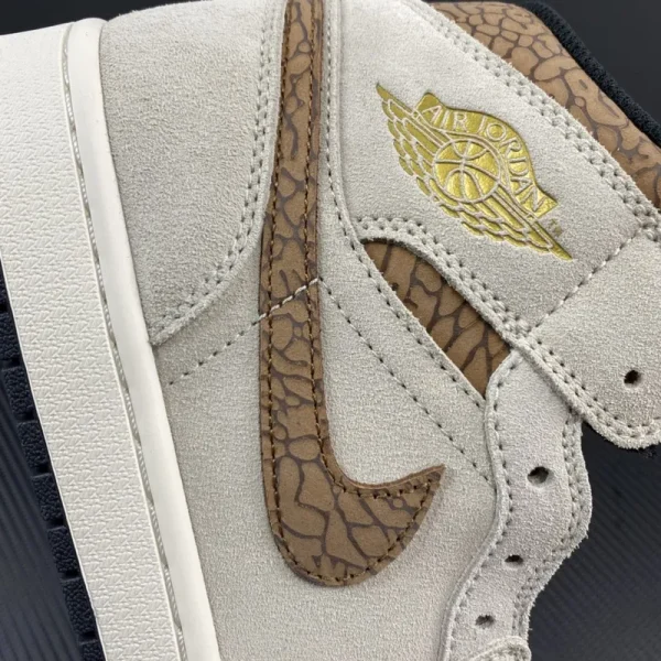 Air Jordan 1 Mid SE “Brown Elephant” - Imagem 7