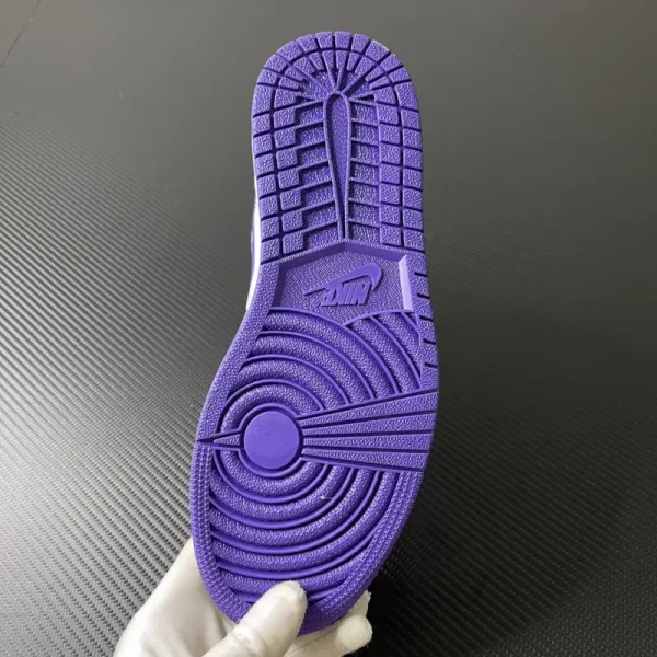 Air Jordan 1 Mid "Dark Iris" - Imagem 8