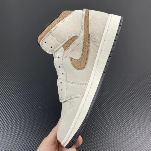 Air Jordan 1 Mid SE “Brown Elephant” - Imagem 3