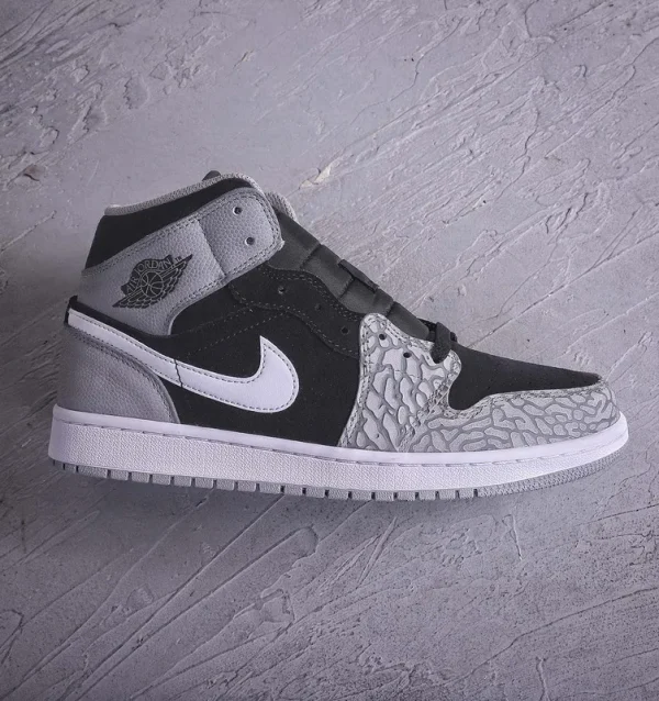 Air Jordan 1 Mid "Elephant Print"