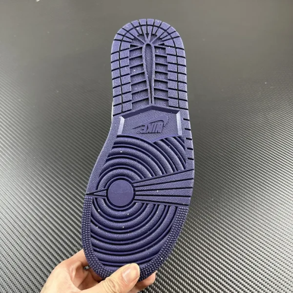 Air Jordan 1 Mid “Sky J Purple” (Sail Midsole) - Imagem 5