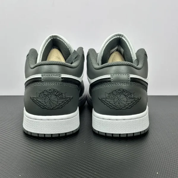 Air Jordan 1 Low "Dark Grey/White/Black" - Imagem 4
