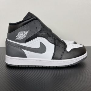 Air Jordan 1 Mid SE "Black/Iron Grey/White"