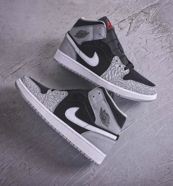 Air Jordan 1 Mid "Elephant Print" - Imagem 7