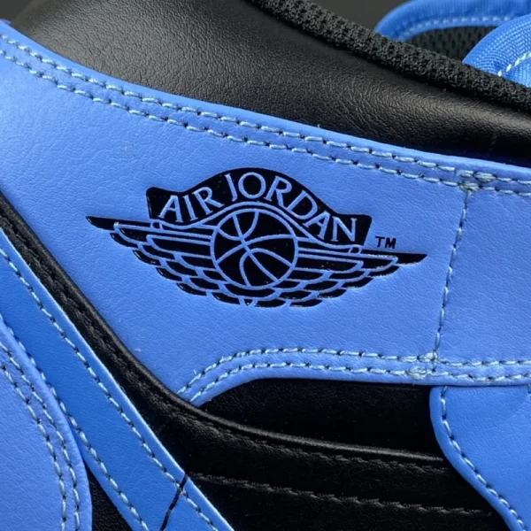 Air Jordan 1 Mid "University Blue/Black" - Imagem 9