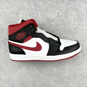Air Jordan 1 Mid "Gym Red Black White"