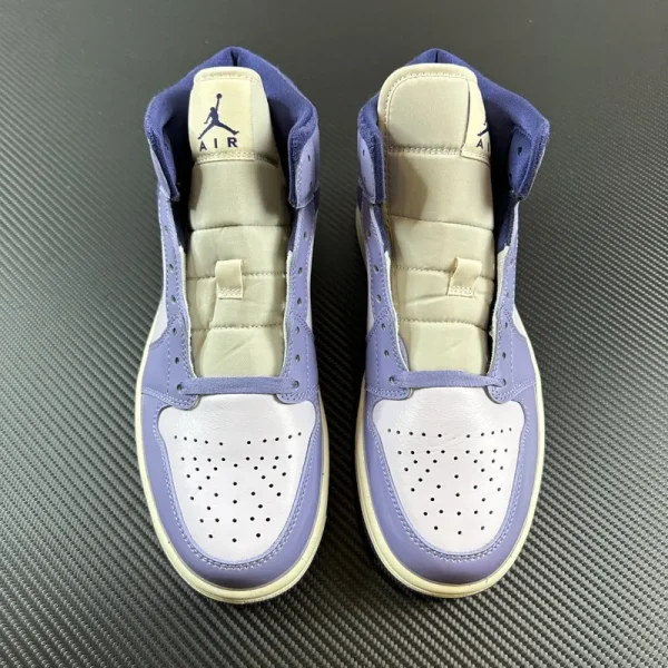 Air Jordan 1 Mid “Sky J Purple” (Sail Midsole) - Imagem 6