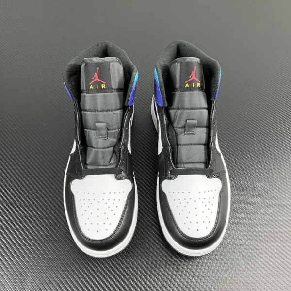 Air Jordan 1 Mid SE "Bright Concord/True Red" - Imagem 8