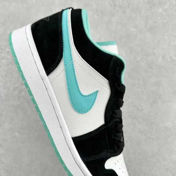 Air Jordan 1 Low "White/Black/Teal - Imagem 5