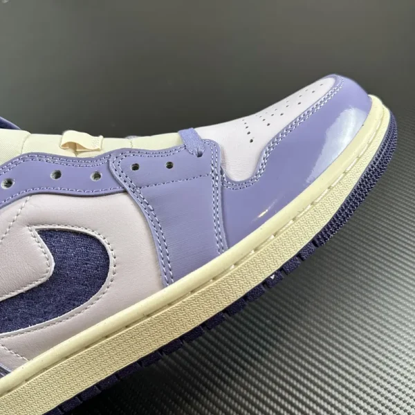 Air Jordan 1 Mid “Sky J Purple” (Sail Midsole) - Imagem 9