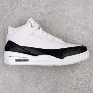 Air Jordan 3 x Fragment Design "White/Black"