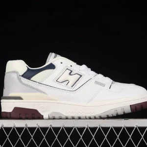 New Balance 550 "White Natural Indigo Burgundy"