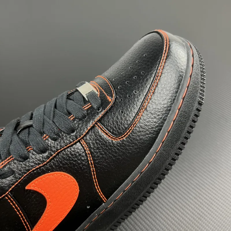 Nike Air Force 1 Low "Vlone Black Orange" - Imagem 3